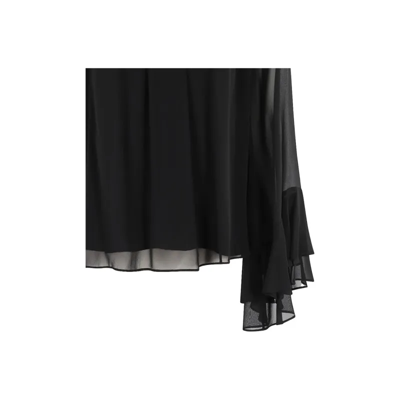 MaxMara Zeo Ruffle Detailed Crewneck Top-3