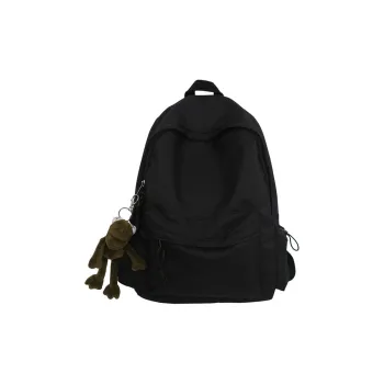 WICKBUEN Nylon Backpack Regular Unisex Black/Purple/Blue