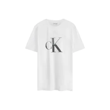 Calvin Klein T-Shirts Men YAA-Moon White