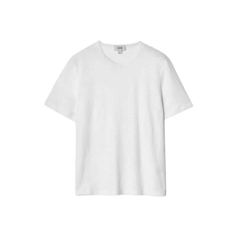 COS T Shirts Men White-0