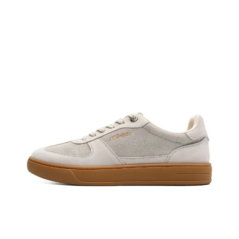 S. T.DUPONT Low Top Skateboard Shoes Men's Gray-0
