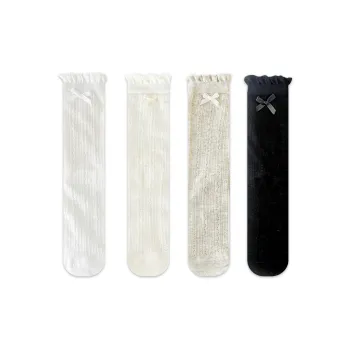 AUGUST Mid Calf Socks Women's 4 Pack