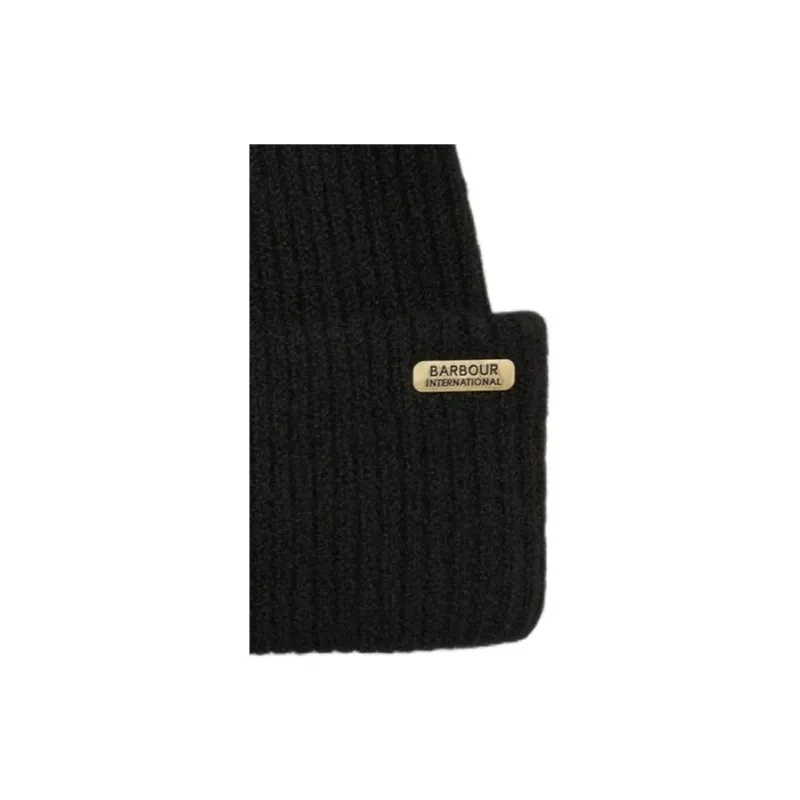 BARBOUR Metal Beanies Women's Black-2