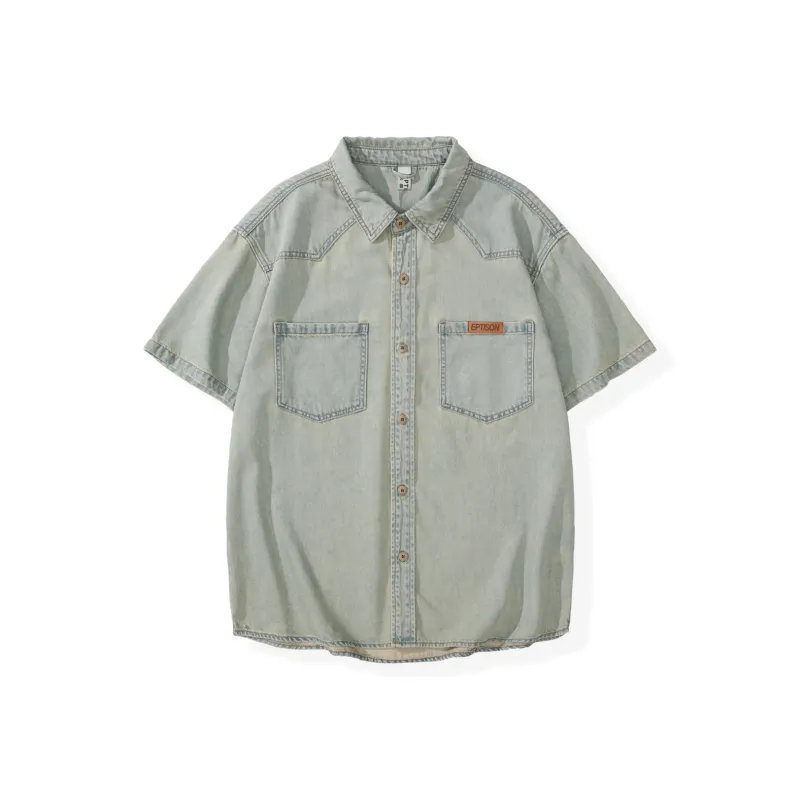 EPTISON Shirts Unisex Blue-0