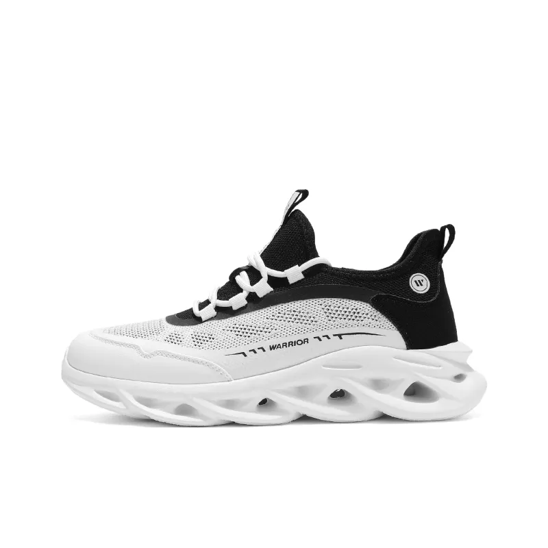 WARRIOR Casual Shoes Men Low Top White/Black/Beige/Coffee/Orange/Black-1