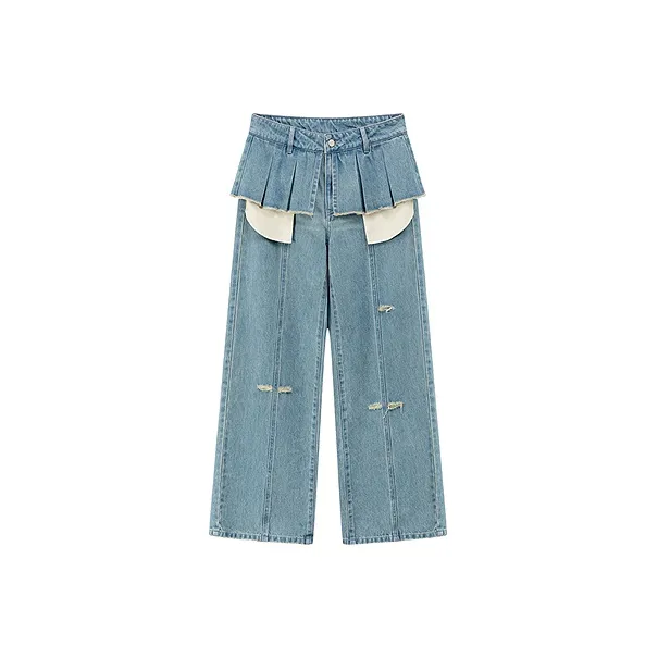 CHUU Jeans Women's Medium Denim Blue-0