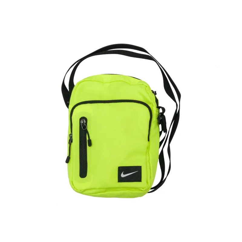 Nike Core Polyester Crossbody Bag Trumpets Unisex Yellow Green-0