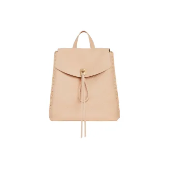 REBECCA MINKOFF Leather Backpack Women's Nude