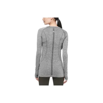 Lululemon Raglan Sleeve T-Shirt Women's Black/White/Silver