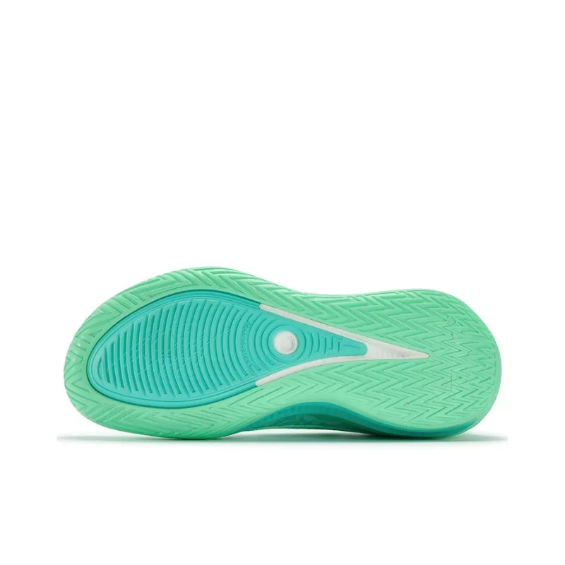 361° Zen 7 Cushioning Coverage Abrasion Resistant Slip Resistant Low Top Basketball Shoes Men's Jelly Mint-4