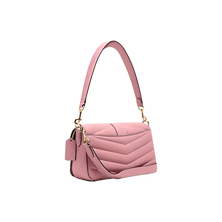 COACH Georgie Leather Crossbody Underarm Shoulder Bag Tubas Women's Pink-1
