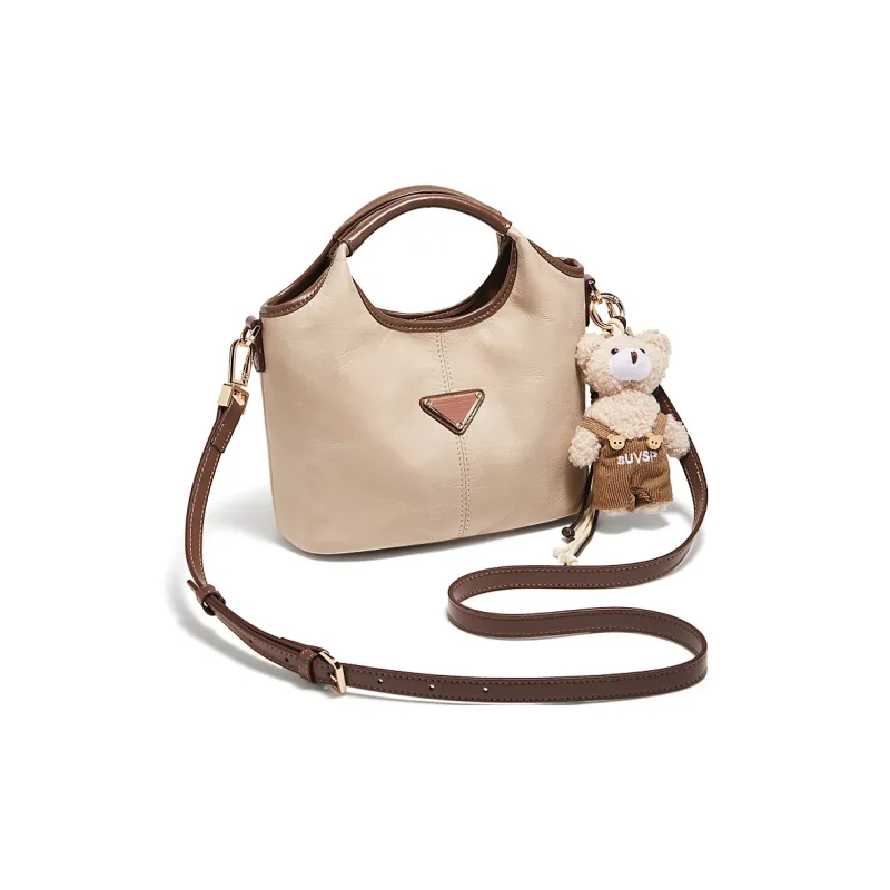 Safiya Cow Leather One Shoulder Handbag Women's Multicolor-1