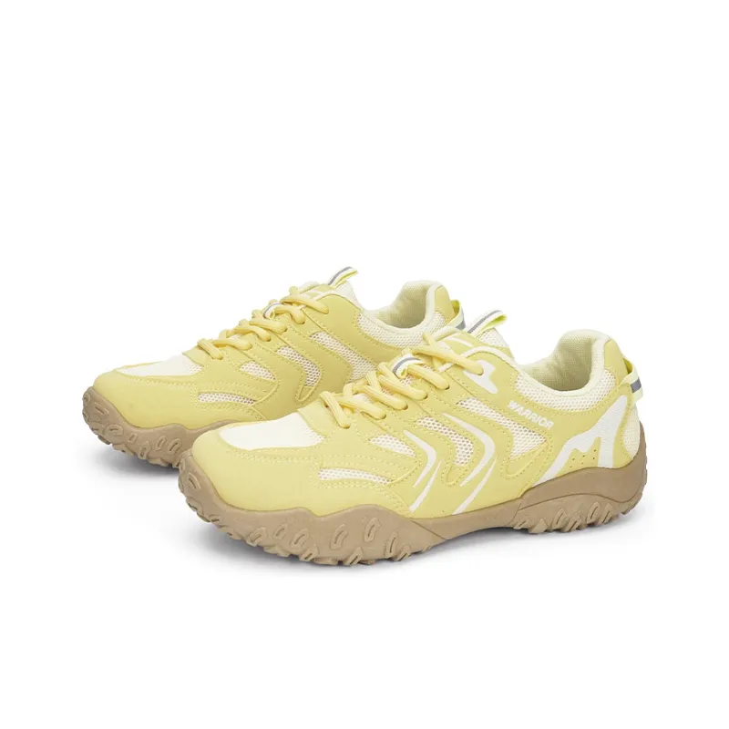 Warrior Abrasion Resistant Low Top Casual Shoes Women's Lemon-1