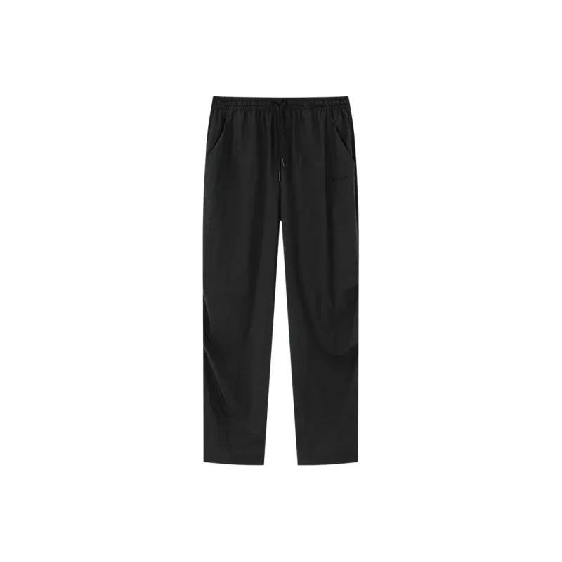 Erke Life Collection Casual Pants Women's Jet Black-0