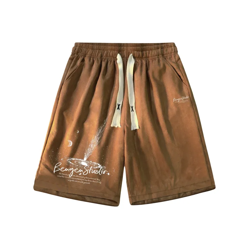 BENGEN Casual Shorts Unisex-8