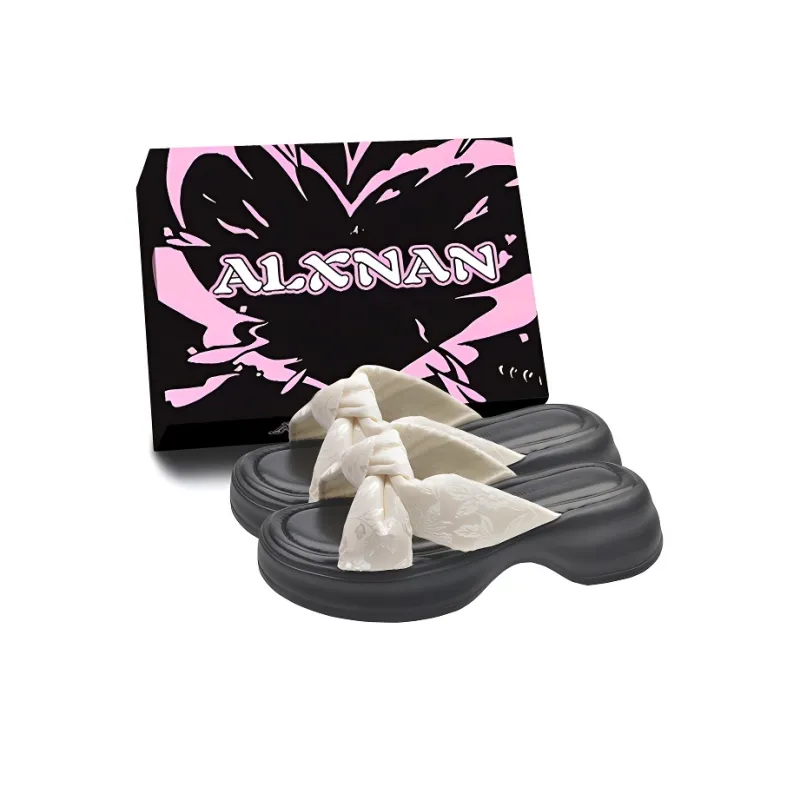 Alxnan Quiet Slide Slippers Women's Box-14