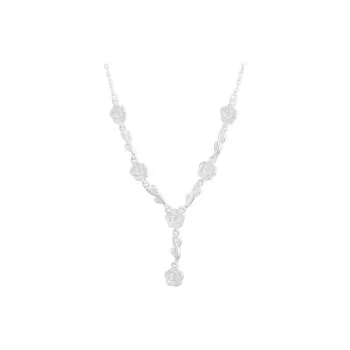 ALI THE FOX Zircon Necklaces Women's