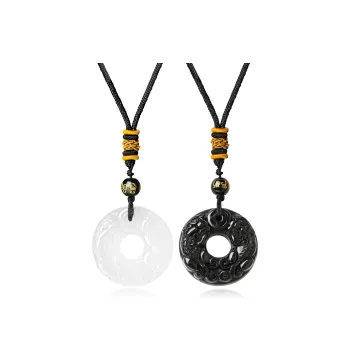 MOLADY Obsidian Necklaces Unisex
