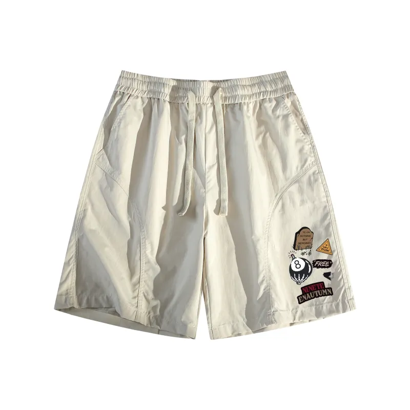 NINETEEN AUTUMN Casual Shorts Unisex-4
