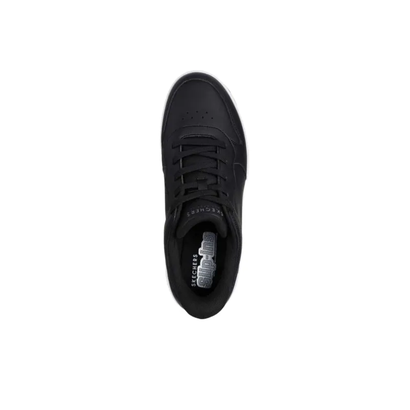 Skechers Uno Low Top Training Shoes Men's Black-2