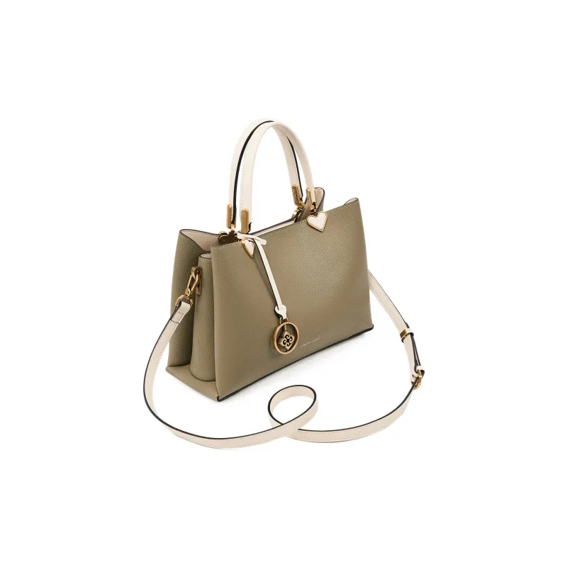 PIERRE CARDIN Split Cow Leather Shoulder Bag, Crossbody Bag, Handbag Regular Women's Multicolor-40