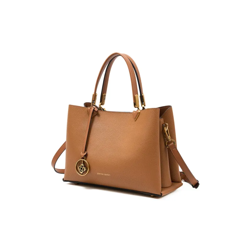 PIERRE CARDIN Split Cow Leather Shoulder Bag, Crossbody Bag, Handbag Regular Women's Multicolor-41