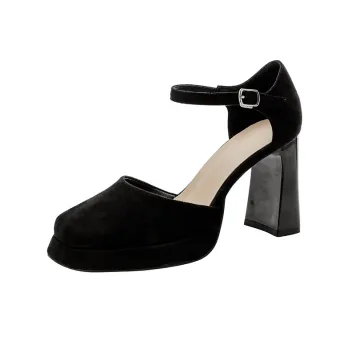 Zubumei High Heels Women's Black