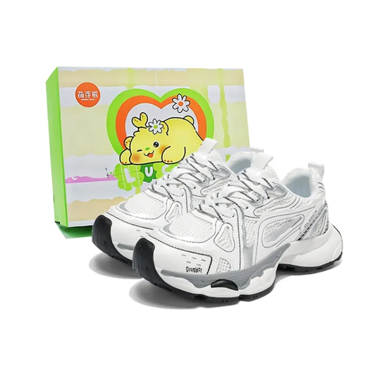 Budding Bear Anti Slip And Wear Resistant Height Increasing Low Top Chunky Sneakers Men's-12