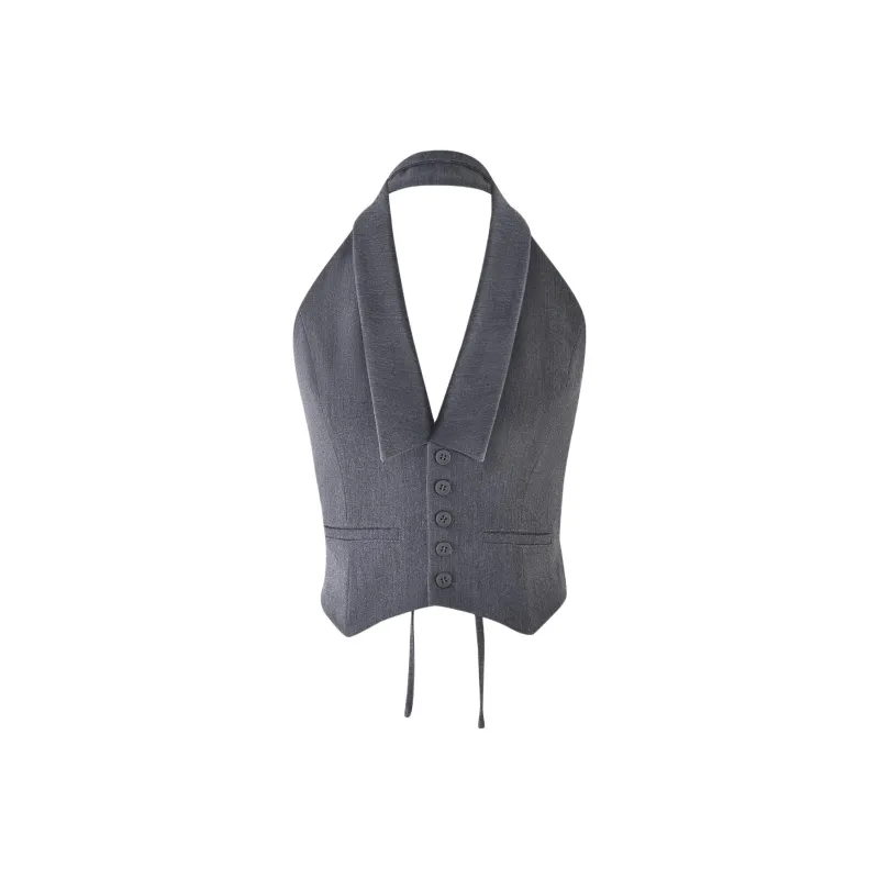 Tiger Mist Tank Tops Women's Gray-0