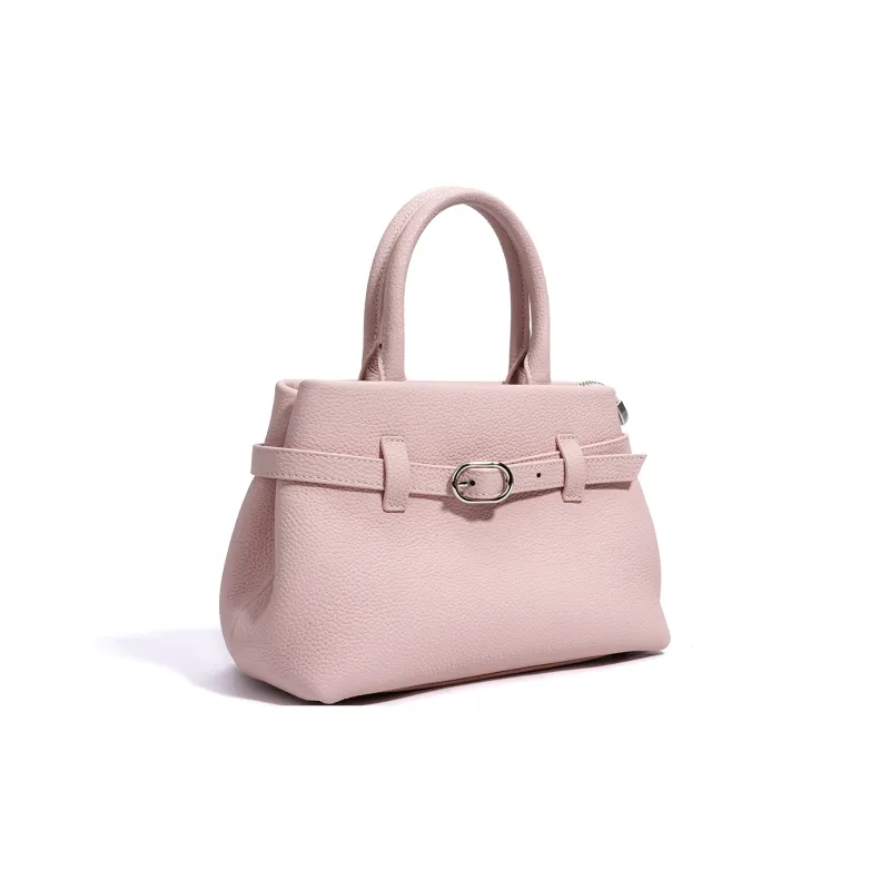 COURONNE Top Grain Cow Leather Kelly Bag Handbag Regular Women's Multicolor-13