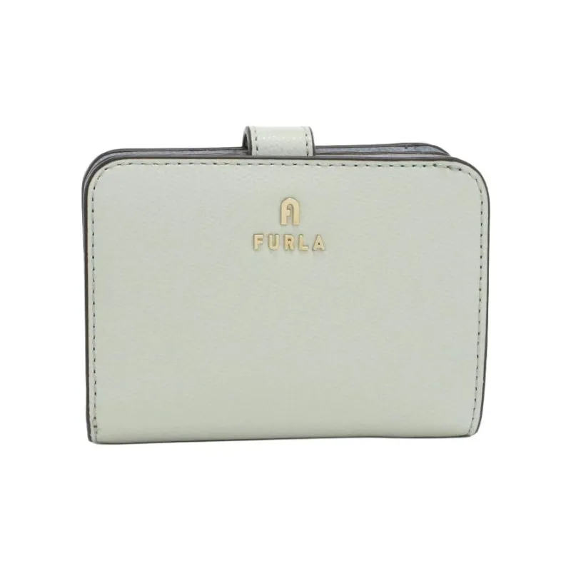 Furla Leather Wallet Women's Blue Green-0