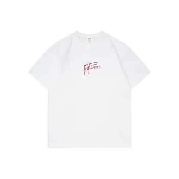 XDFM American Letter Bleeding Creative T Shirt Loose Fit Unisex