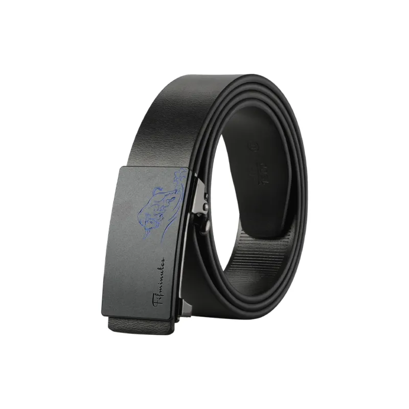 15 MINS Cow Split Leather Belts Men's Width 3.3cm-21