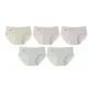 5 Pack (Light Green+Apricot Gray+Rose Purple+2 Multicolor Green)