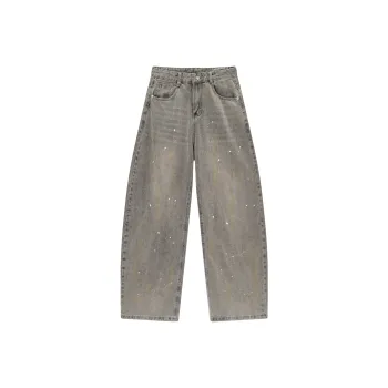MashiMaro Jeans Unisex Gray