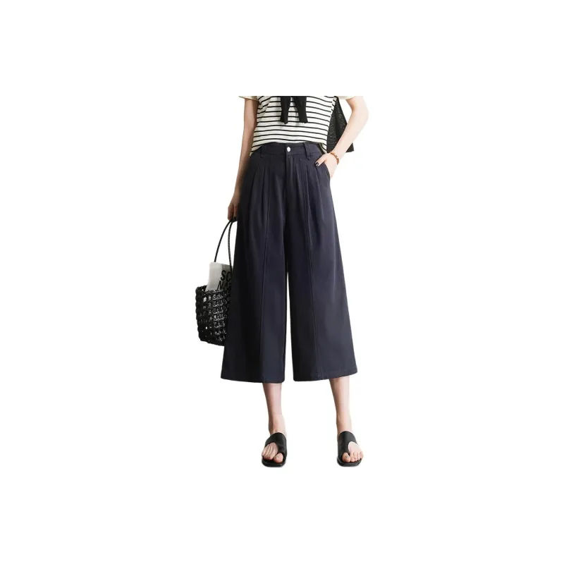 TERRE BLEUE Summer Denim Shorts Women's-5