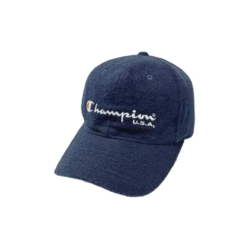 Champion Acrylic, Wool Baseball Caps Unisex Blue-0
