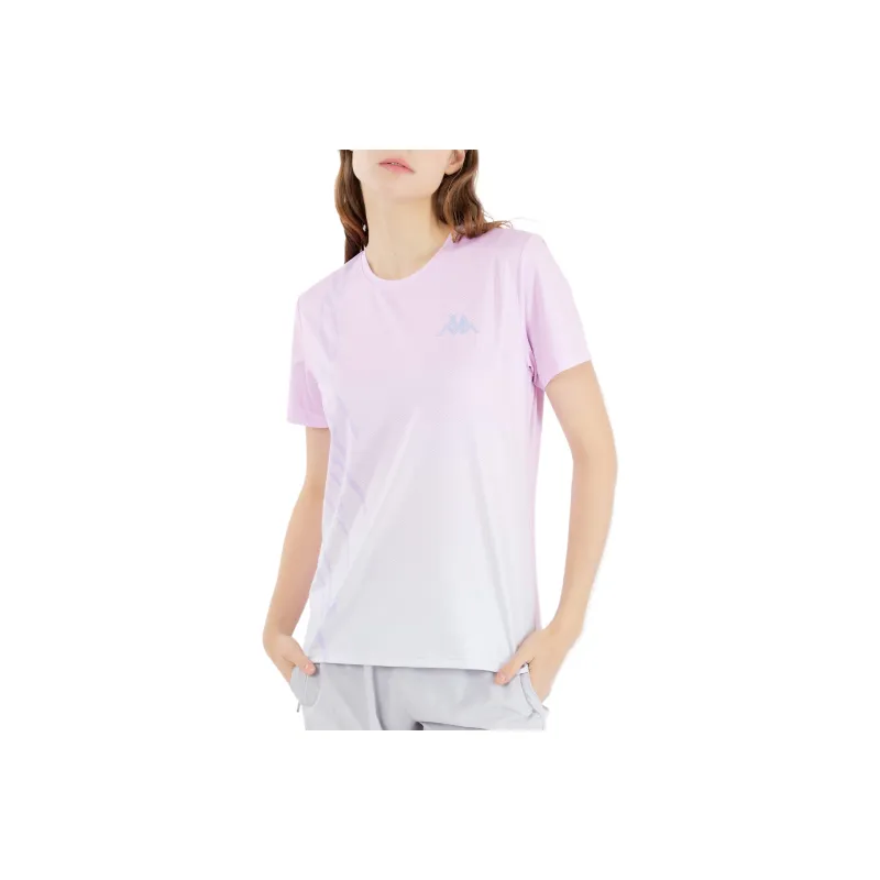 Kappa Regular T Shirt Women's Pink-0