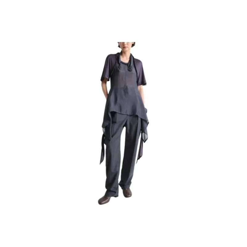 Lemaire Knotted Silk Top-0