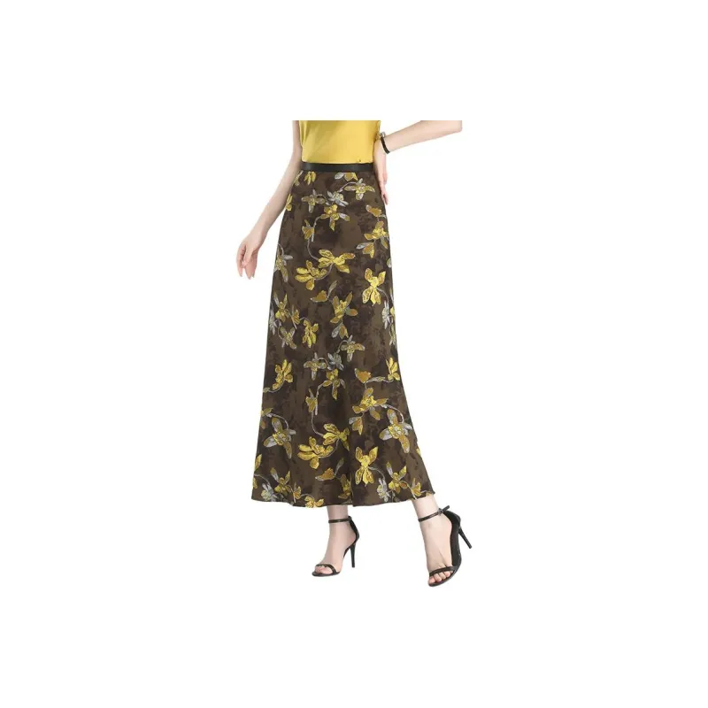 YIRANCHUN Casual Long Skirt Women's-3