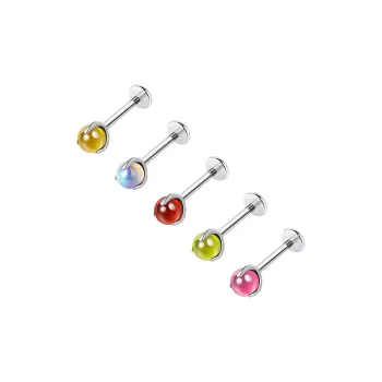 Daisy Dream Titanium Alloy Stud Earrings Unisex