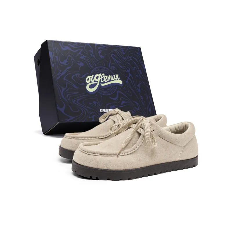 OUGLEMEN Low Top Casual Shoes Men's-0