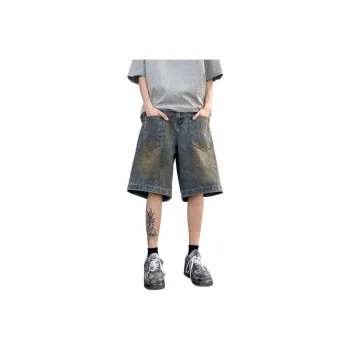 GY.VG Denim Shorts Unisex Blue