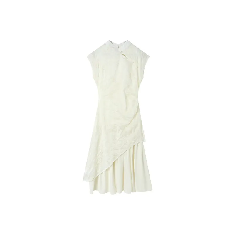 GUOZHEN Short Sleeved Dress Women's-0