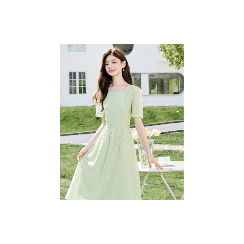 Like The Age Of Water Short Sleeved Dress Women's-1