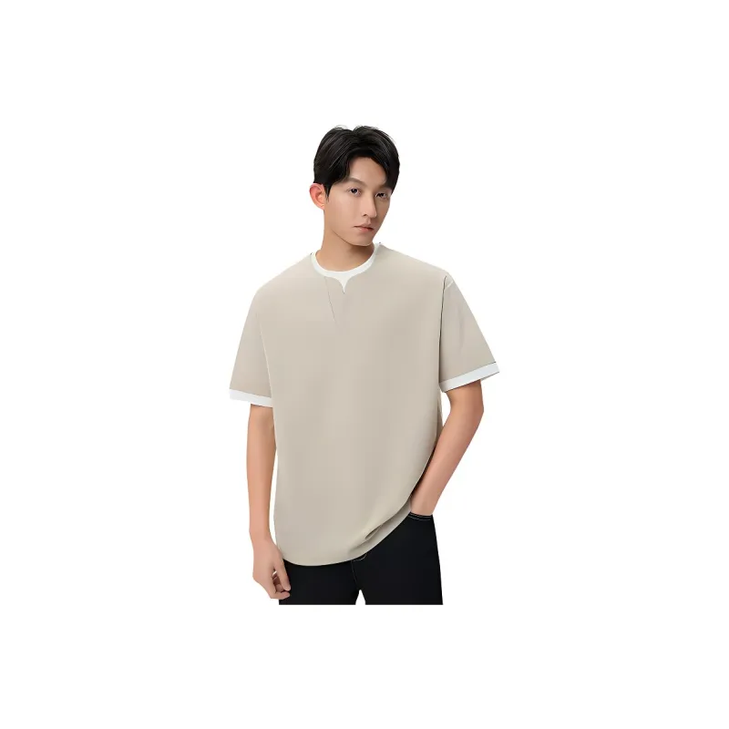WOOG2005 T Shirts Unisex Apricot-0