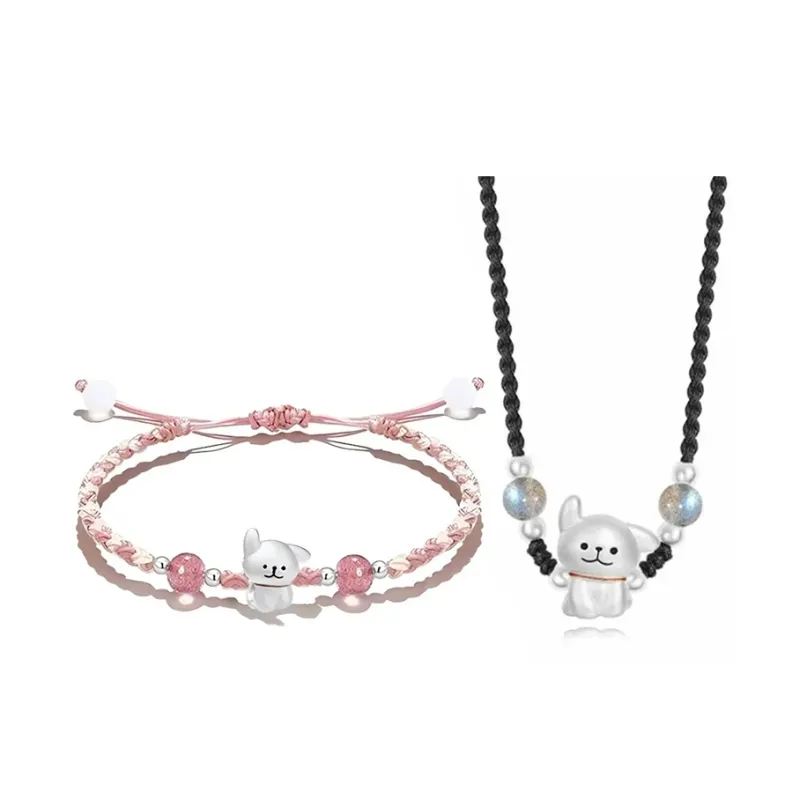 QUIET LOVE Alloy Rope Bracelets Unisex-8