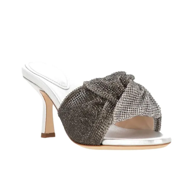 Rodo Slide Slippers Women's Silver-2