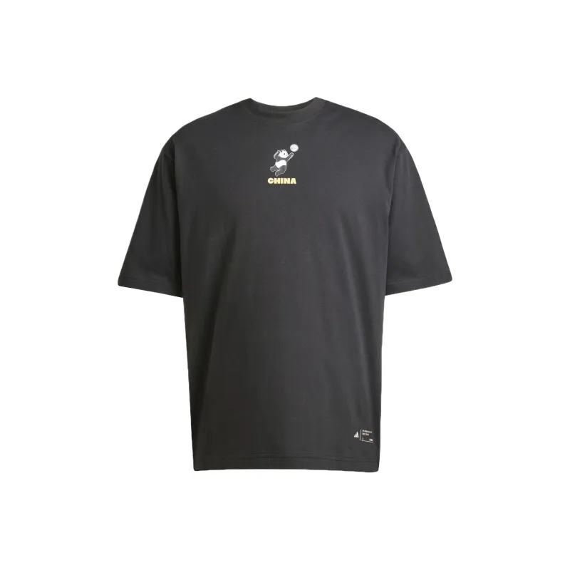 Adidas T Shirts Unisex Black-0