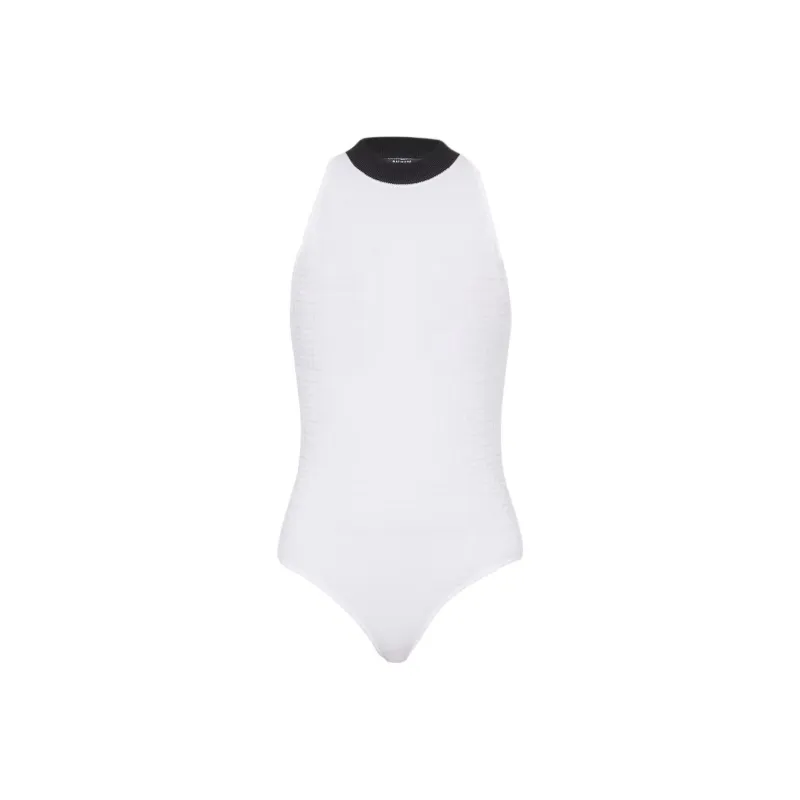 BALMAIN SS25 Jumpsuit Women's White-0